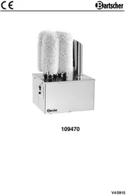 Notice BARTSCHER 109470 Polisher