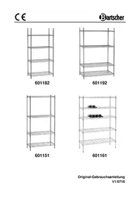 Notice BARTSCHER 601151 Baking tray