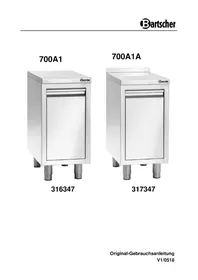 Notice BARTSCHER 317347 Meuble de rangement