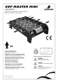 Notice Cougar CUP MASTER MINI Baby-foot