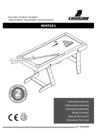 Notice Cougar HUSTLE L Table de billard