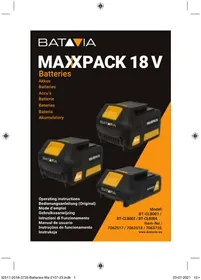 Notice Batavia MAXXPACK BTCLB001 Chargeur de piles