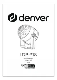 Notice DENVER LDB318 Lamppu