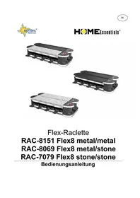 Notice SUNTEC RAC7079 FLEX8 Appareil à raclette