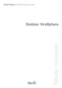 Notice MARTIN OUTDOOR VIROSPHERE Haut-parleur