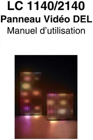 Notice MARTIN EXTERIOR 200 LED Écran vidéo LED