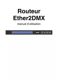 Notice MARTIN ETHER2DMX ROUTER Routeur