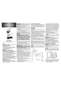 Notice LightZone GTSLCMC01 Lampe