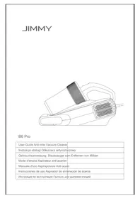 Notice JIMMY PRO ANTIMITE UV B6 Aspirapolvere