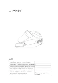 Notice JIMMY ANTIMITE UV JV35 Aspirapolvere