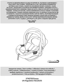 Notice Chipolino ELITE Kočárek