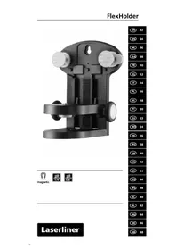 Notice Laserliner FLEXHOLDER Wandsteun