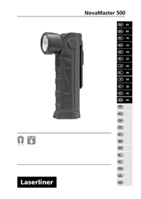 Notice Laserliner NOVAMASTER 500 Lampe de poche