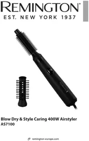 Notice REMINGTON BLOW DRY & STYLE AS7100 Lisseur