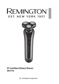 Notice REMINGTON LIMITLESS X7 XR1770 Rasoir