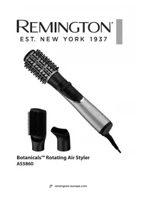 Notice REMINGTON BOTANICALS AS5860 Lisseur