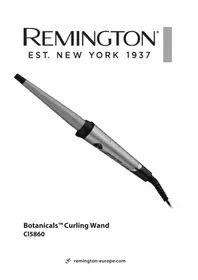 Notice REMINGTON BOTANICALS CI5860 Lisseur