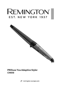 Notice REMINGTON PROLUXE YOU CI98X8 Lisseur