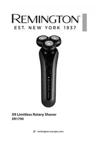 Notice REMINGTON X9 LIMITLESS XR1790 Rasoir