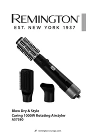 Notice REMINGTON BLOW DRY & STYLE AS7580 Lisseur