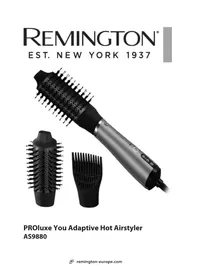 Notice REMINGTON PROLUXE YOU AS9880 Lisseur