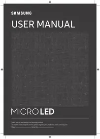 Notice SAMSUNG MNA110MS1AC Televizor