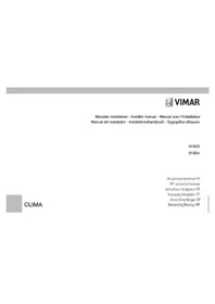 Notice Vimar 01924 Ricevitore Bluetooth