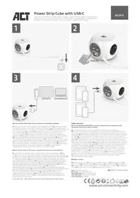 Notice ACT AC2415 Multiprise