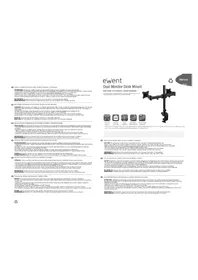 Notice ACT AC8302 Support d'écran