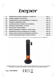 Notice Beper P203TER001 Riscaldamento