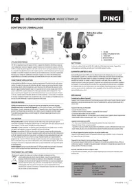 Notice Pingi IDRY L Déshumidificateur