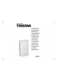 Notice TRISTAR DH5424 Čistička vzduchu
