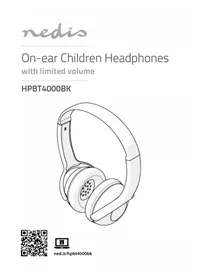 Notice NEDIS HPBT4000BK Kuulokkeet