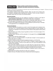 Notice HQ TVS FSB07S Meuble TV