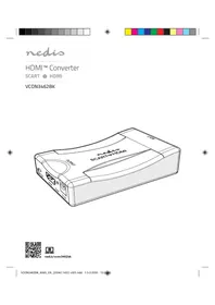 Notice NEDIS VCON3462BK Convertisseur audio numérique