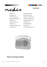 Notice NEDIS RDFM5000PI Радио