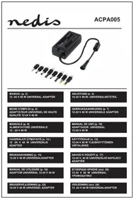 Notice NEDIS ACPA005 Akkulaturi