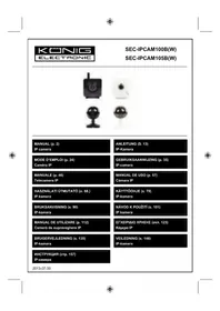 Notice KONIG SECIPCAM105B Überwachungskamera