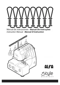 Notice ALFA STYLE 8708 Machine à coudre