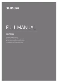 Notice SAMSUNG MXST90B Enceinte