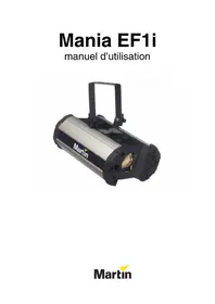 Notice MARTIN MANIA EF1I Projecteur lumineux