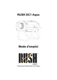 Notice MARTIN RUSH DC 1 AQUA Projecteur lumineux