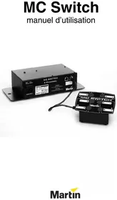 Notice MARTIN MC SWITCH Interrupteur électrique