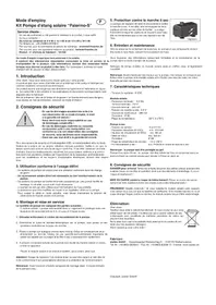 Notice Esotec PALERMOSS Pompe solaire