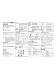 Notice Camille Bauer SINEAX TVD825 Recepteur