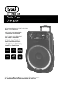 Notice Trevi XF 1250 KB Haut-parleur