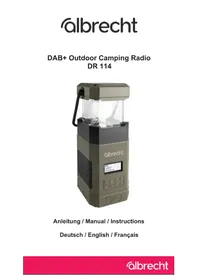 Notice ALBRECHT DR 114 Radio