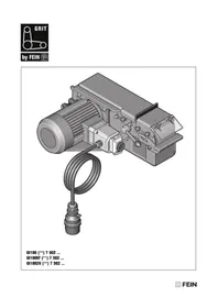 Notice Fein GRIT GI 100 EF измельчитель