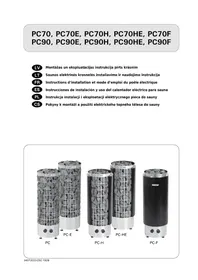 Notice HARVIA CILINDRO HPCE900400M Chauffage