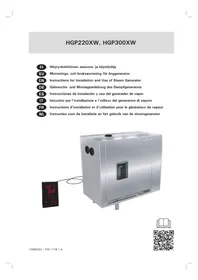 Notice HARVIA HGP220XW Générateur